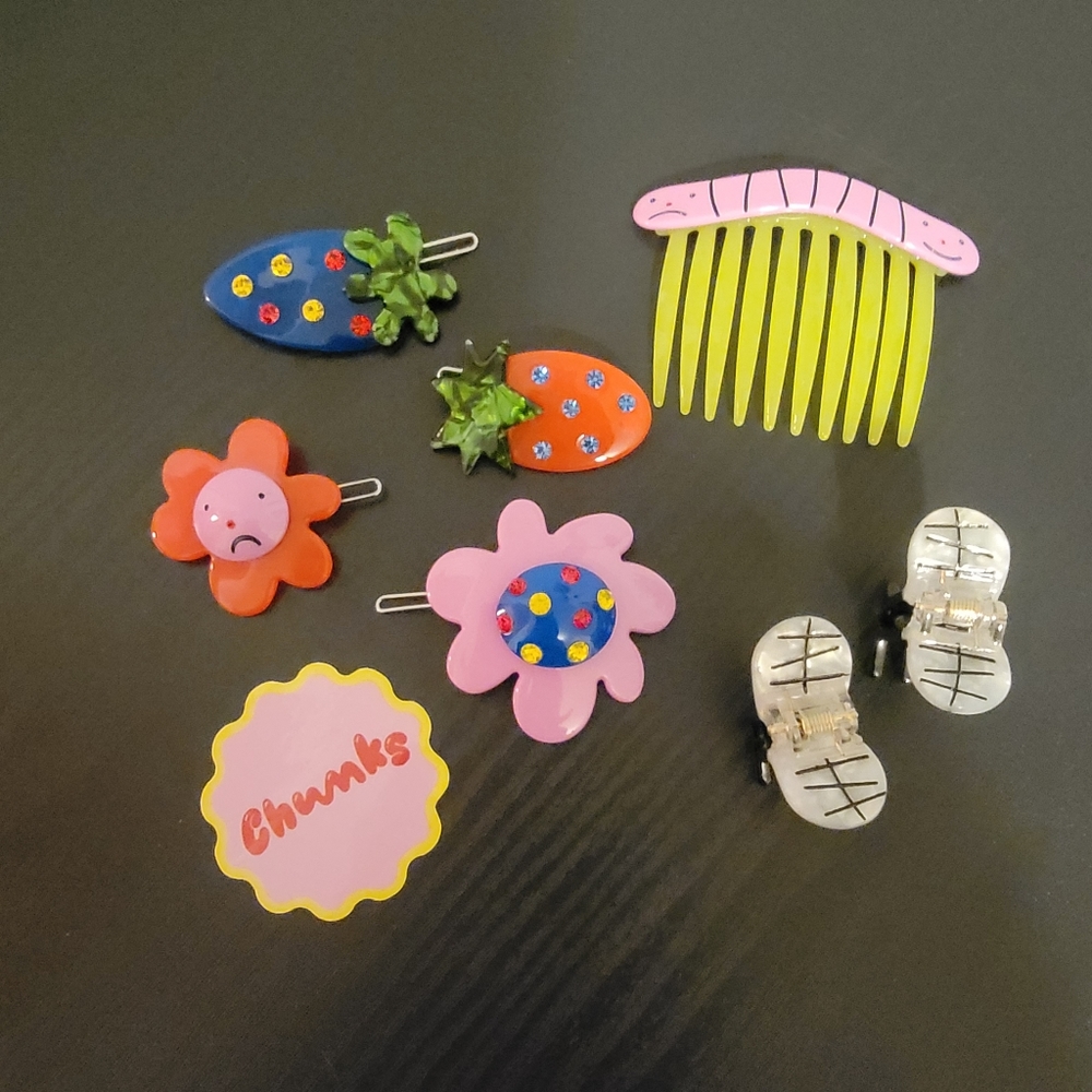 Hair clips (chunks)